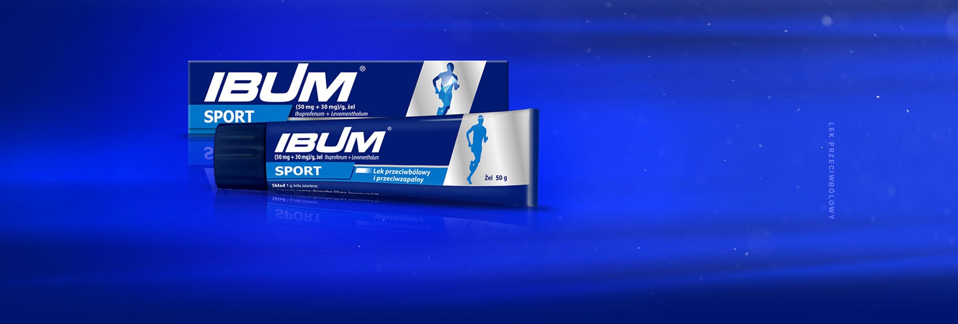 2 opakowanie produktu Ibum Sport, żel